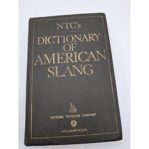 Vintage NTCs Dictionary of American Slang by Richard A. Spears 1991